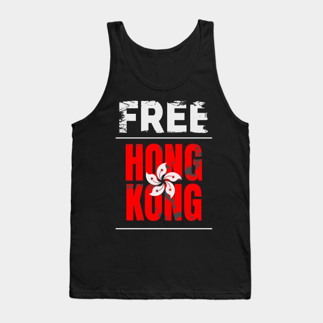 free-hong-kong T-Shirt Tank Top by psanchez